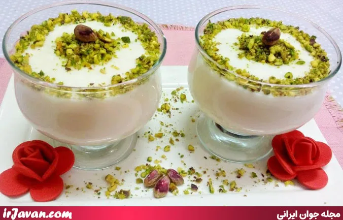 آموزش فرنی با آرد برنج برای نوازد + بزرگسالان (بسیار خوشمزه)