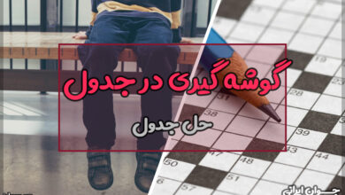 گوشه گیری در جدول