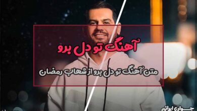 متن آهنگ تو دل برو از شهاب رمضان