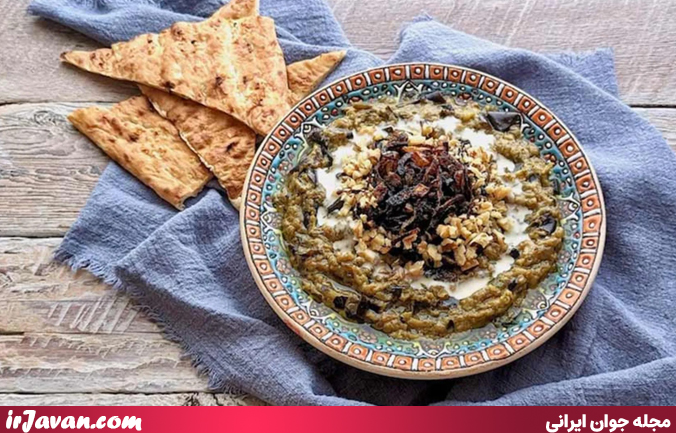 مواد لازم کشک بادمجون