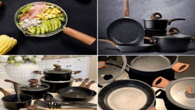 کدام ماده برای دسته قابلمه تفلون بهتر است؟