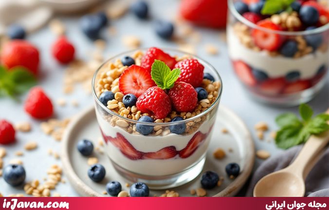 دسرهای بدون شکر با فیبر بالا (جایگزین سالم برای شیرینی) دسرهای بدون شکر با فیبر بالا (جایگزین سالم برای شیرینی)