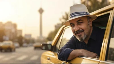 رضا عطاران بازیگر سریال تاکسی