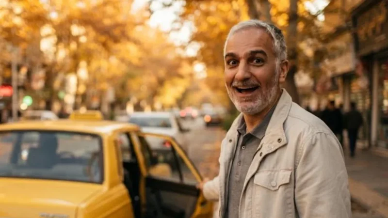 بیژن بنفشهخواه بازیگر سریال تاکسی