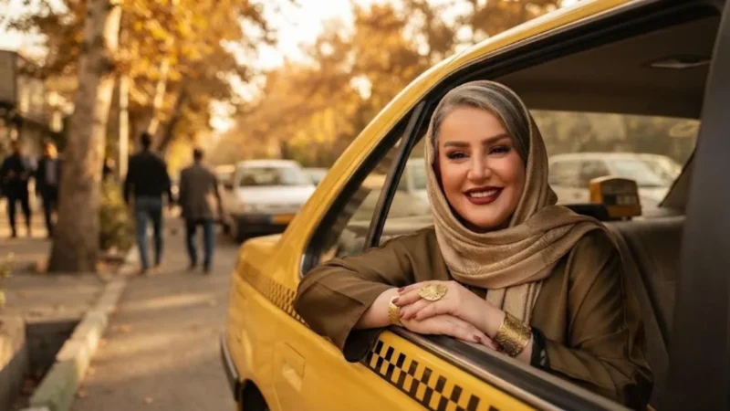 نعیمه نظامدوست بازیگر سریال تاکسی