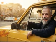 کاظم سیاحی بازیگر سریال تاکسی