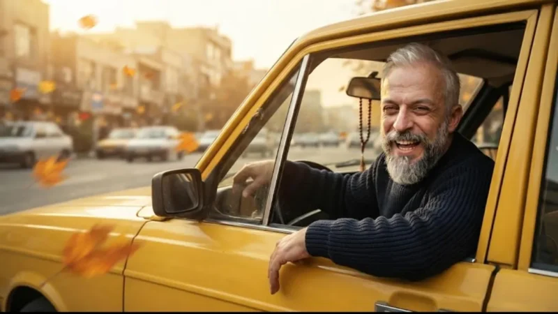 کاظم سیاحی بازیگر سریال تاکسی
