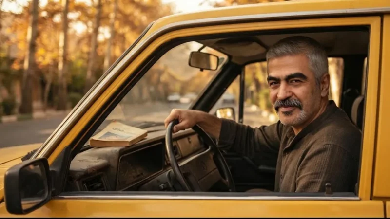 سروش صحت بازیگر سریال تاکسی