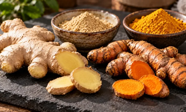فرق زنجبیل و زردچوبه