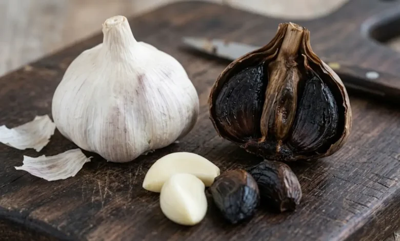 فرق سیر و سیر سیاه