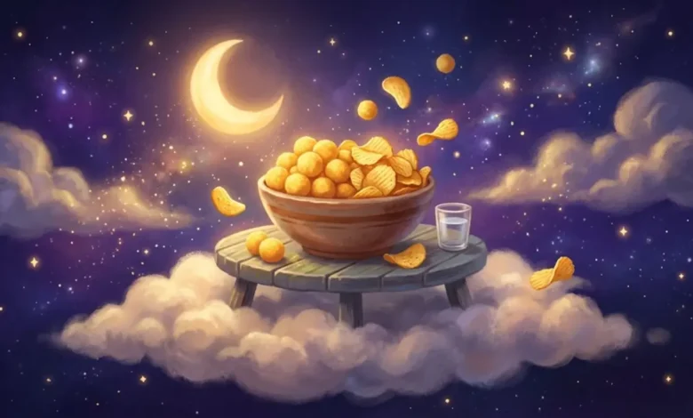 تعبیر خواب پفک و چیپس